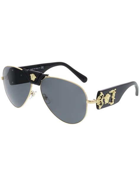 mens gold mens versace eyeglasses|men's versace sunglasses with gold.